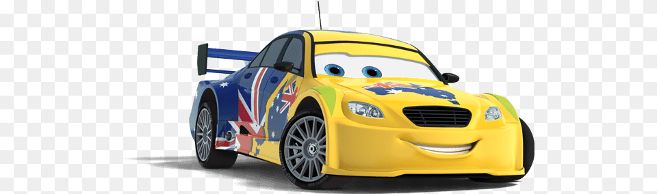 Cartoon Characters Cars Cars 2 Frosty Winterbottom, Alloy Wheel, Vehicle, Transportation, Tire Free Png