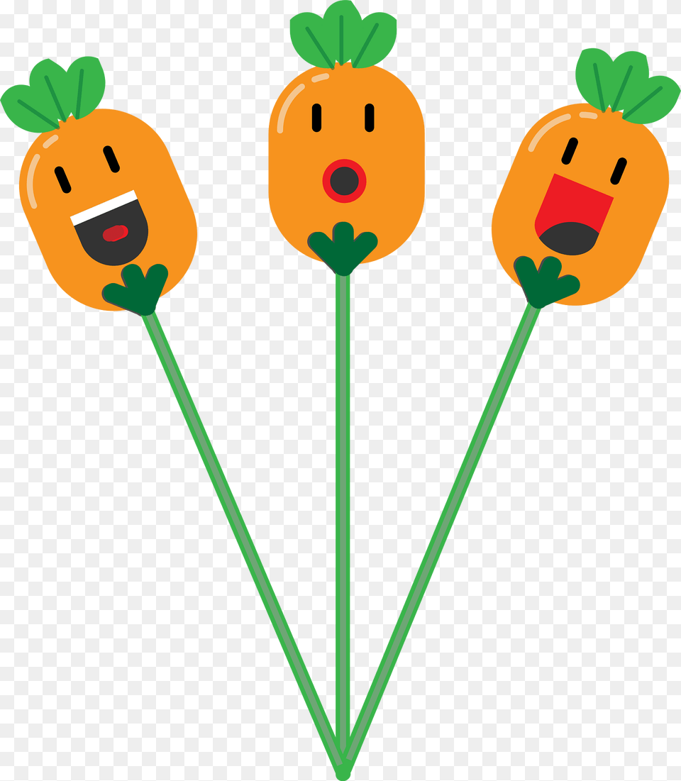 Cartoon Characters Clipart, Food, Sweets, Carrot, Plant Free Png