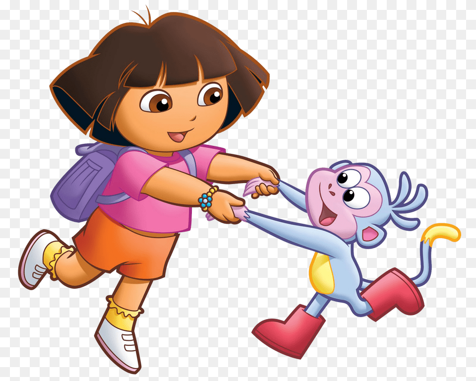 Cartoon Characters Dora The Explorer Photos, Baby, Person, Face, Head Free Png