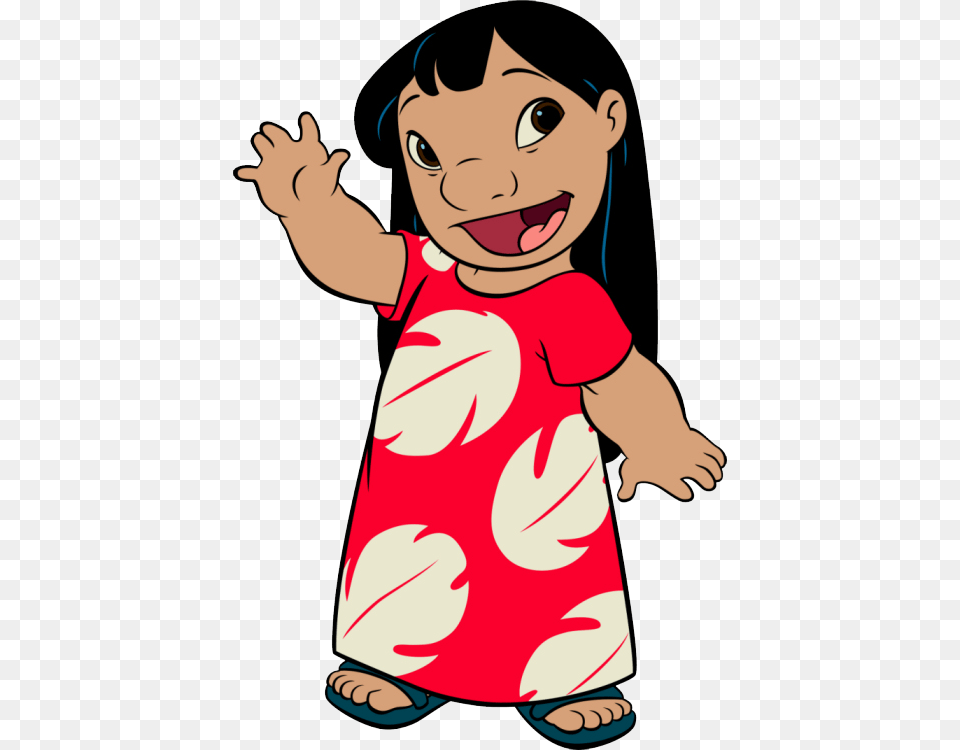 Cartoon Characters Lilo Y Stitch, Baby, Person, Face, Head Png Image