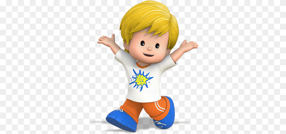 Cartoon Characters Little People Boy Cartoon Characters, Baby, Person, Doll, Toy Free Png Download