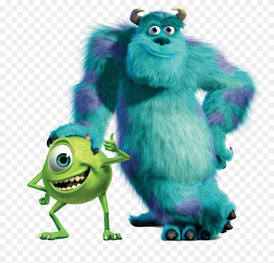 Cartoon Characters Monsters Inc, Animal, Dinosaur, Reptile, Wildlife Png Image