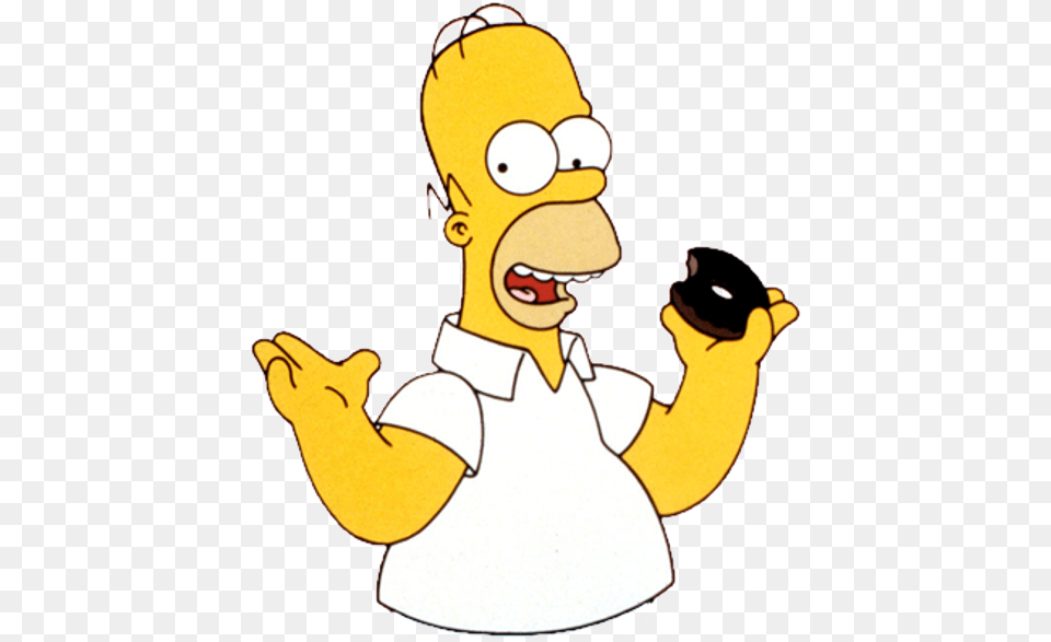 Cartoon Characters Simpsons Homer Simpson Gif, Baby, Person, Face, Head Png