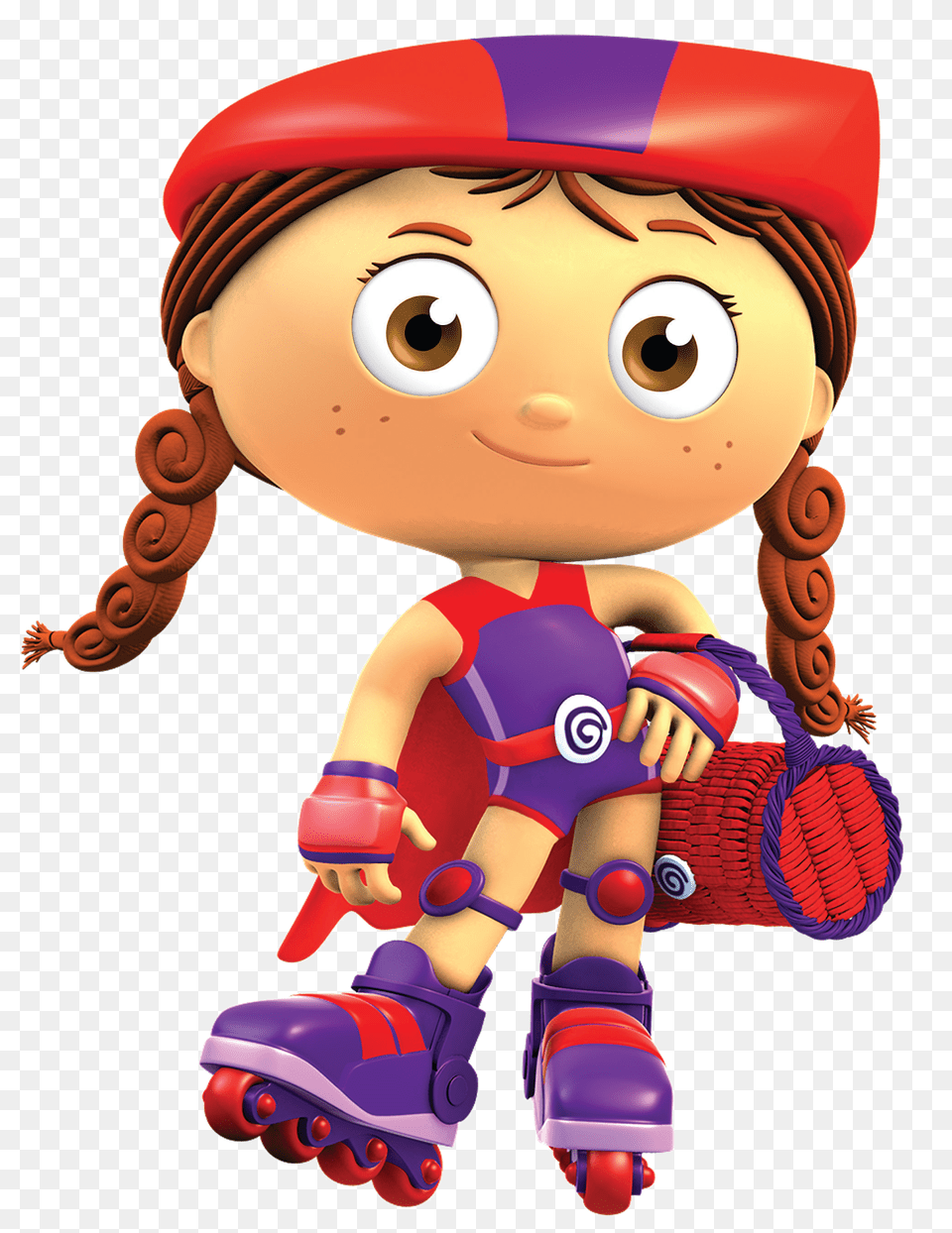Cartoon Characters Super Why, Baby, Person, Face, Head Png Image