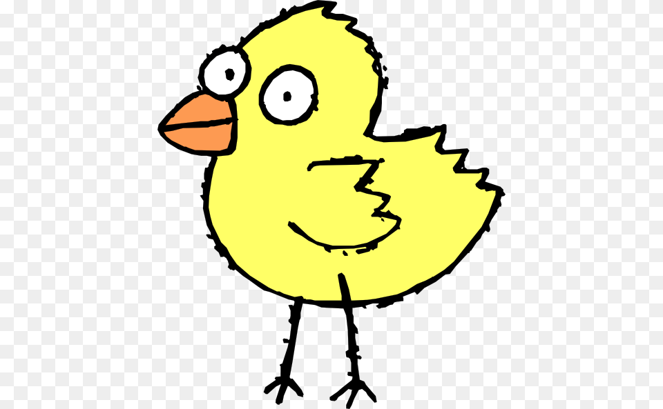 Cartoon Chick Clip Art, Baby, Person, Animal, Bird Png Image