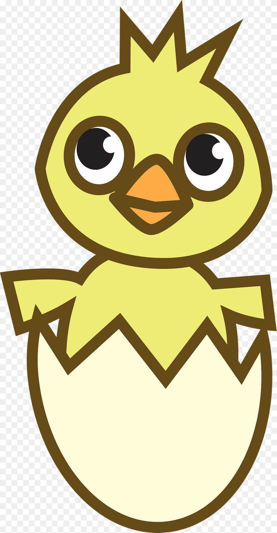 Cartoon Chick Hatching Clipart Free Transparent Png