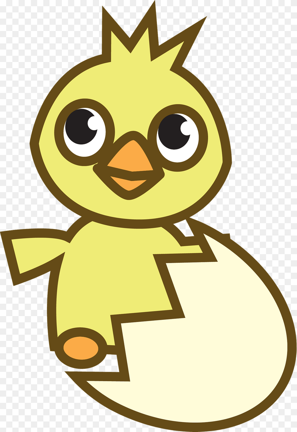 Cartoon Chick Hatching Clipart, Nature, Outdoors, Snow, Snowman Png