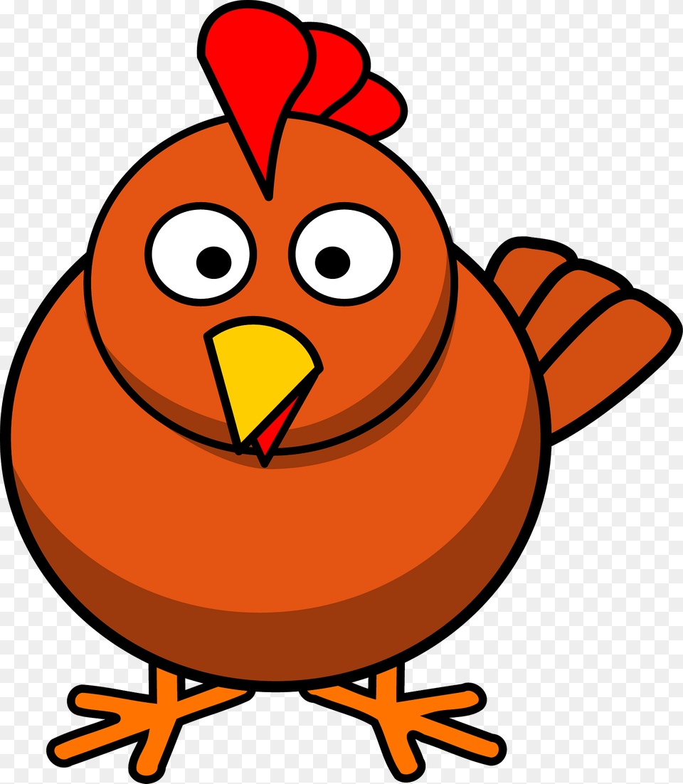 Cartoon Chicken Clipart, Animal, Beak, Bird, Dynamite Png Image