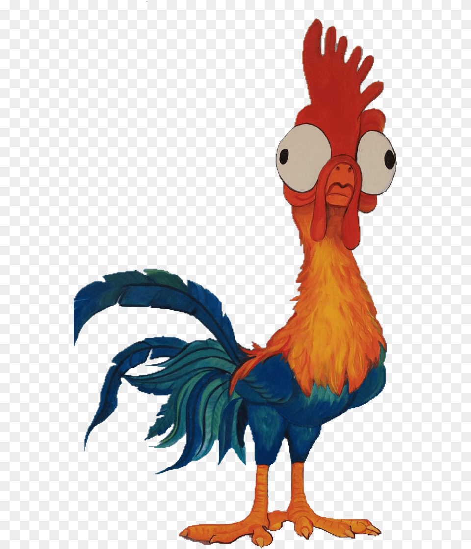 Cartoon Chicken With Big Eyes, Animal, Bird, Fowl, Poultry Free Transparent Png