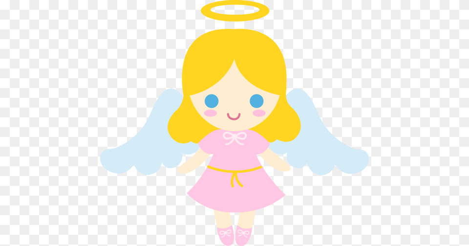 Cartoon Christmas Angels Clip Art, Baby, Person, Toy, Face Free Transparent Png