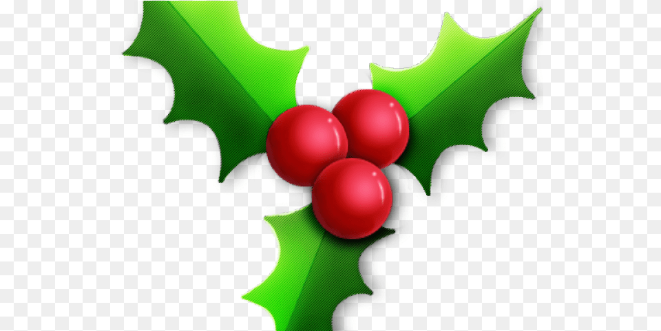 Cartoon Christmas Mistletoe, Leaf, Plant, Food, Fruit Free Transparent Png