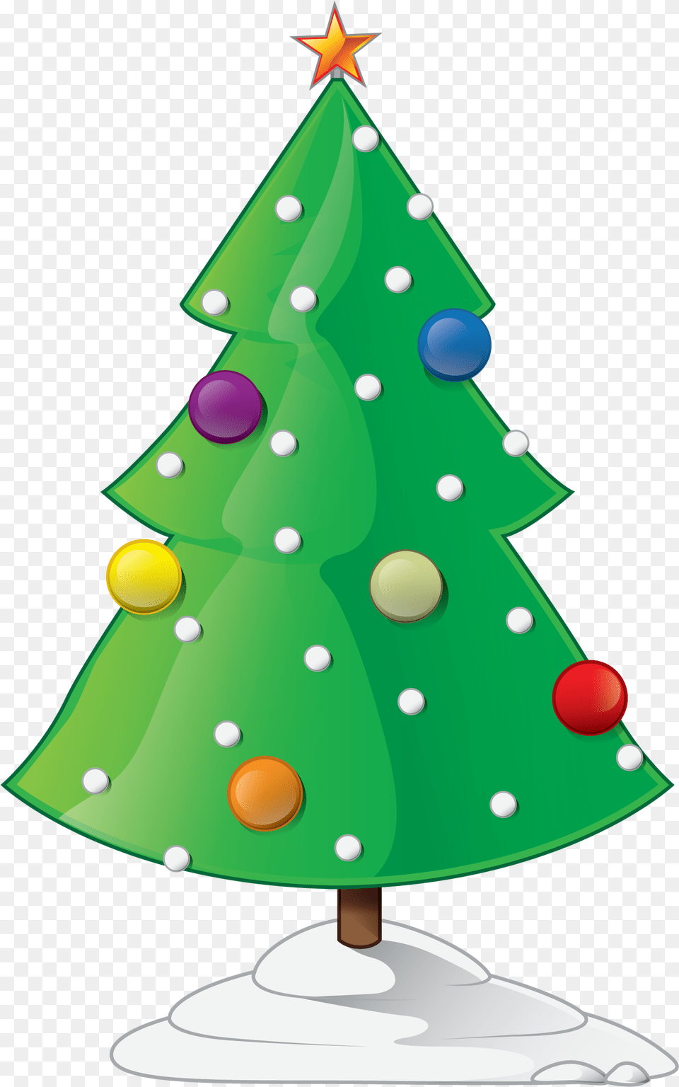 Cartoon Christmas Ornament Green Christmas Tree Outline, Christmas Decorations, Festival, Christmas Tree, Plant Free Png