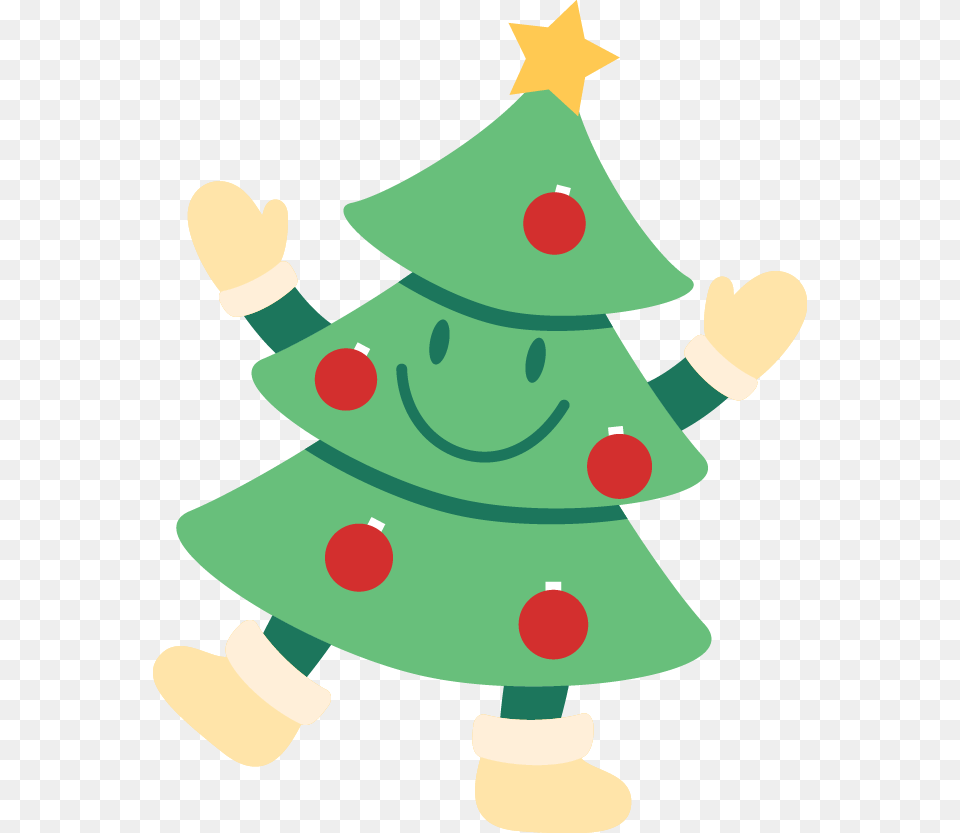 Cartoon Christmas Tree Christmas Tree, Christmas Decorations, Festival, Animal, Fish Free Png