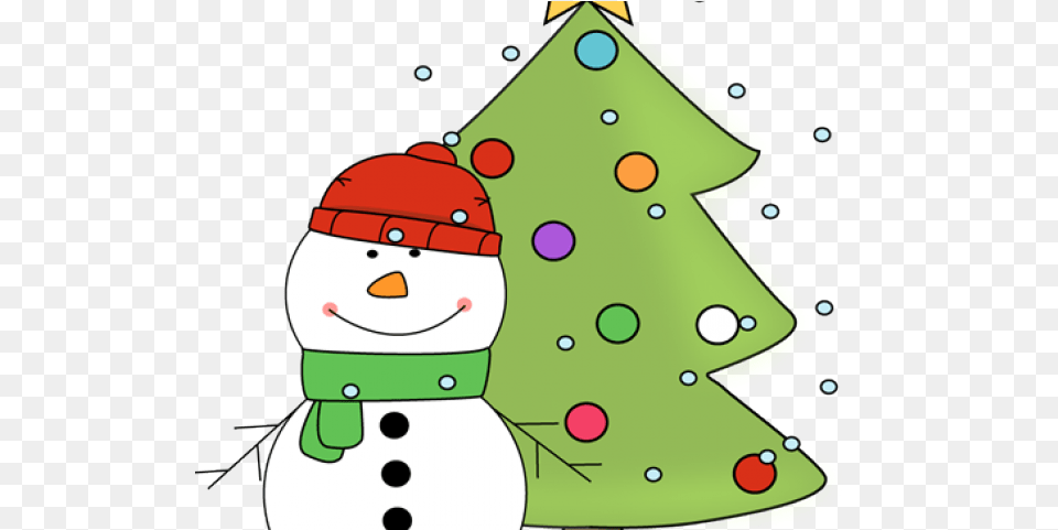 Cartoon Christmas Tree Christmas Day, Nature, Outdoors, Winter, Snow Png Image