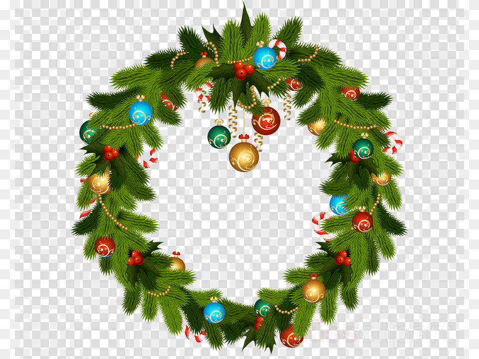 Cartoon Christmas Wreath Clipart Christmas Wreaths Christmas Green Wreath Clipart, Chess, Game Png