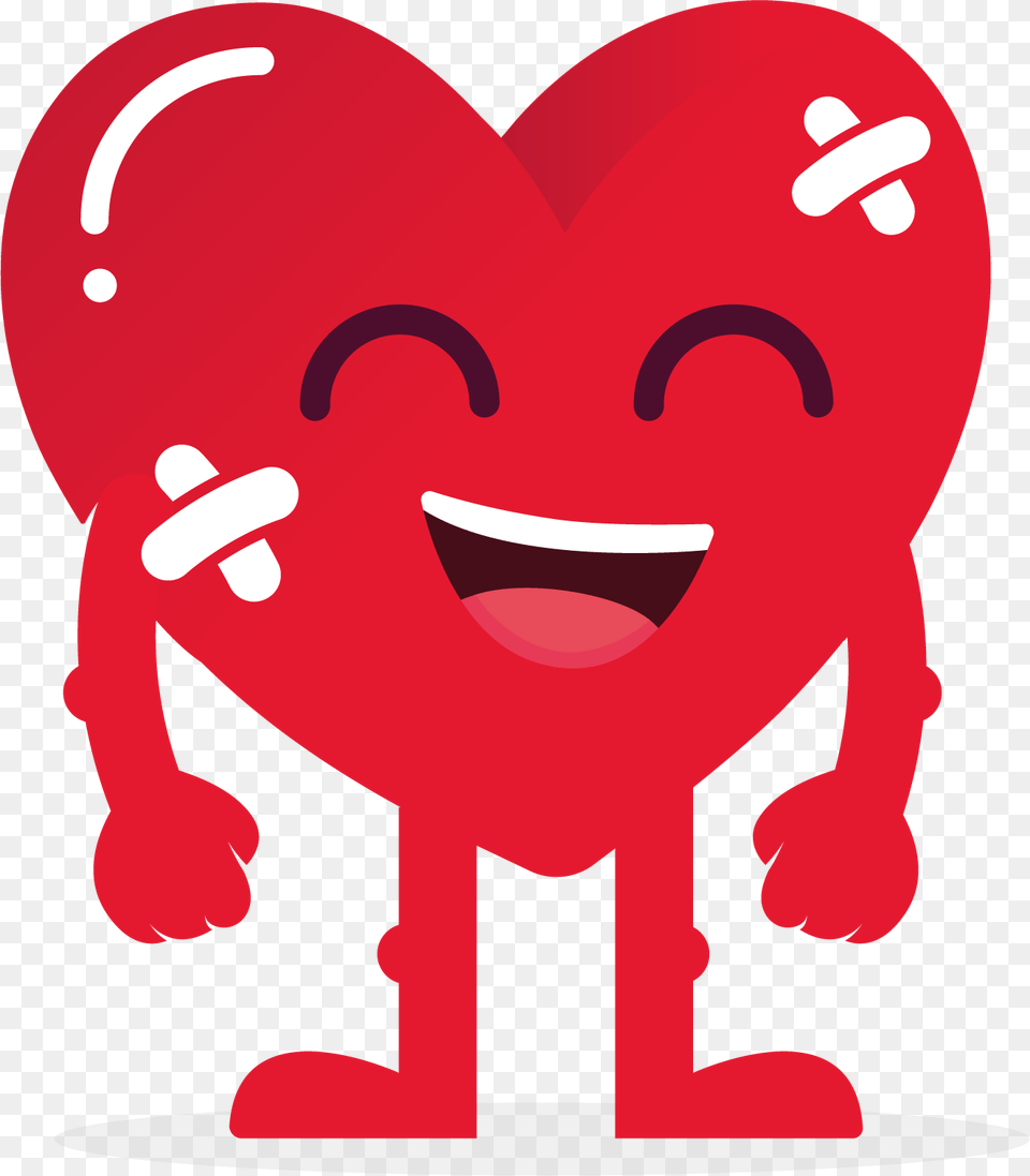 Cartoon Clipart Happy Person With Donation Box Svg Whatsapp Crying Sticker, Heart, Animal, Fish, Sea Life Free Transparent Png