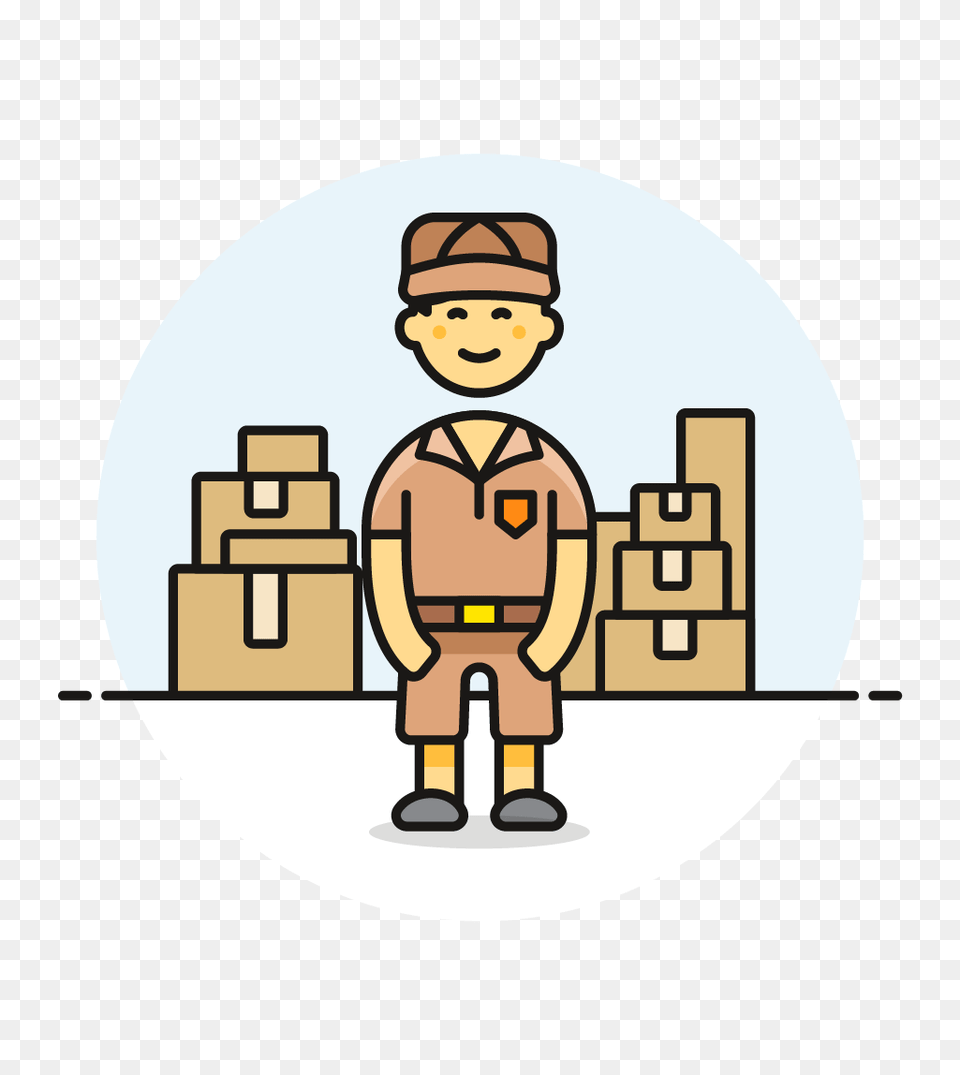 Cartoon Clipart Mail Carrier Computer Icons Courier, Baby, Face, Head, Person Png Image