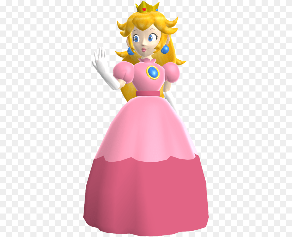 Cartoon Clipart Mario Kart Princess Peach, Baby, Doll, Person, Toy Free Png Download