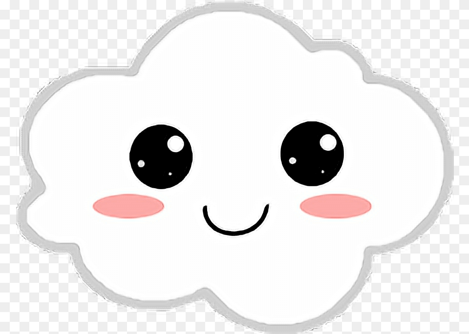 Cartoon Cloud Cloud Kawaii Png Image