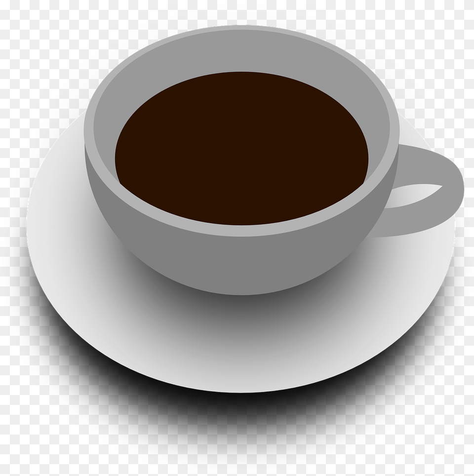 Cartoon Coffee No Background, Cup, Beverage, Coffee Cup, Disk Png Image
