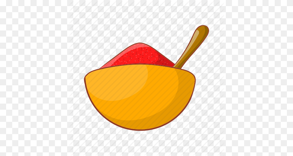 Cartoon Color Food India Pepper Powder Spice Icon, Cutlery, Spoon, Produce, Plant Png