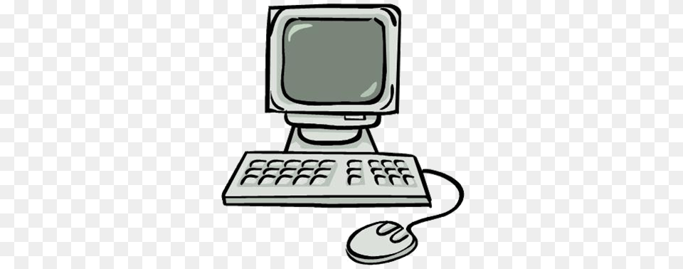 Cartoon Computer, Electronics, Pc, Computer Hardware, Hardware Free Png