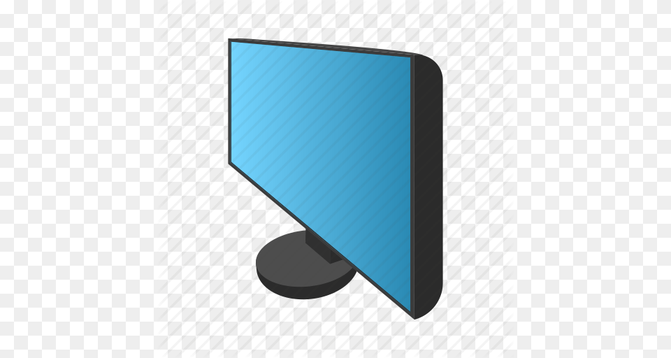 Cartoon Computer Display Monitor Screen Technology Wide Icon, Computer Hardware, Electronics, Hardware, Tv Free Png Download