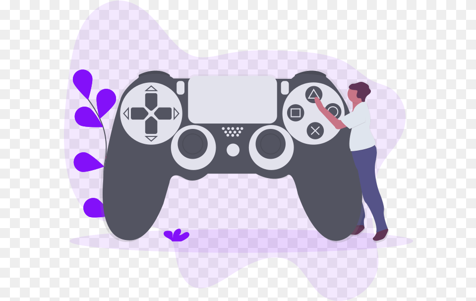 Cartoon Controller Hey There Ps4 Controller Icon Problems Of Video Gaming Industry, Adult, Female, Person, Woman Png