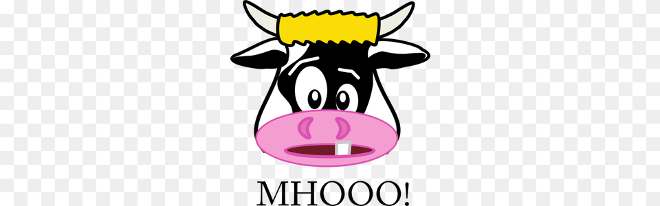 Cartoon Cow Face Clip Art, Animal, Cattle, Livestock, Mammal Free Transparent Png