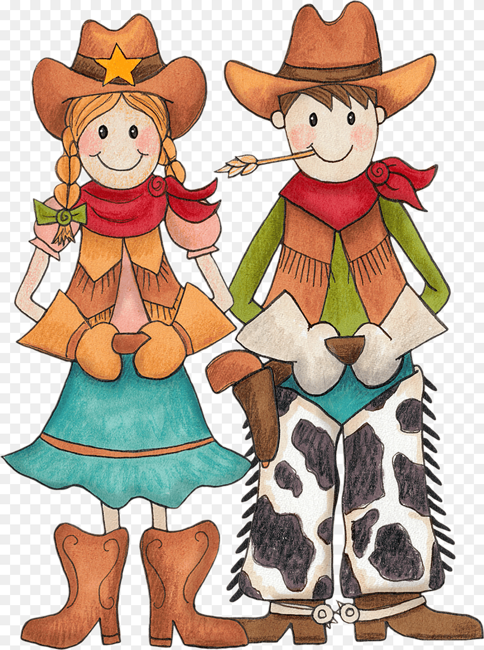 Cartoon Cowboy Hat Cowboy Kate Hadfield, Clothing, Adult, Female, Person Free Png Download