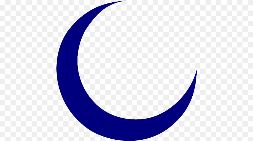 Cartoon Crescent Moon, Astronomy, Nature, Night, Outdoors Png Image