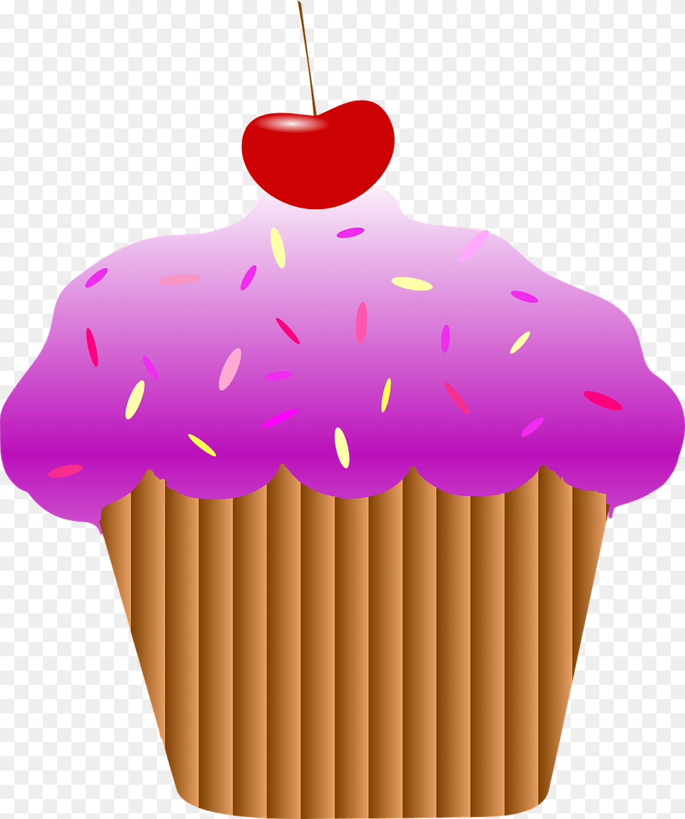 Cartoon Cupcakes, Cake, Cream, Cupcake, Dessert Png