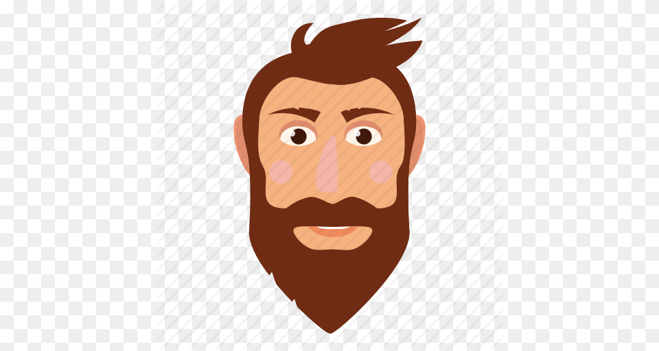 Cartoon Curl Face Logo Man Face Moustache Mustache Icon, Head, Person, Photography, Portrait Png Image
