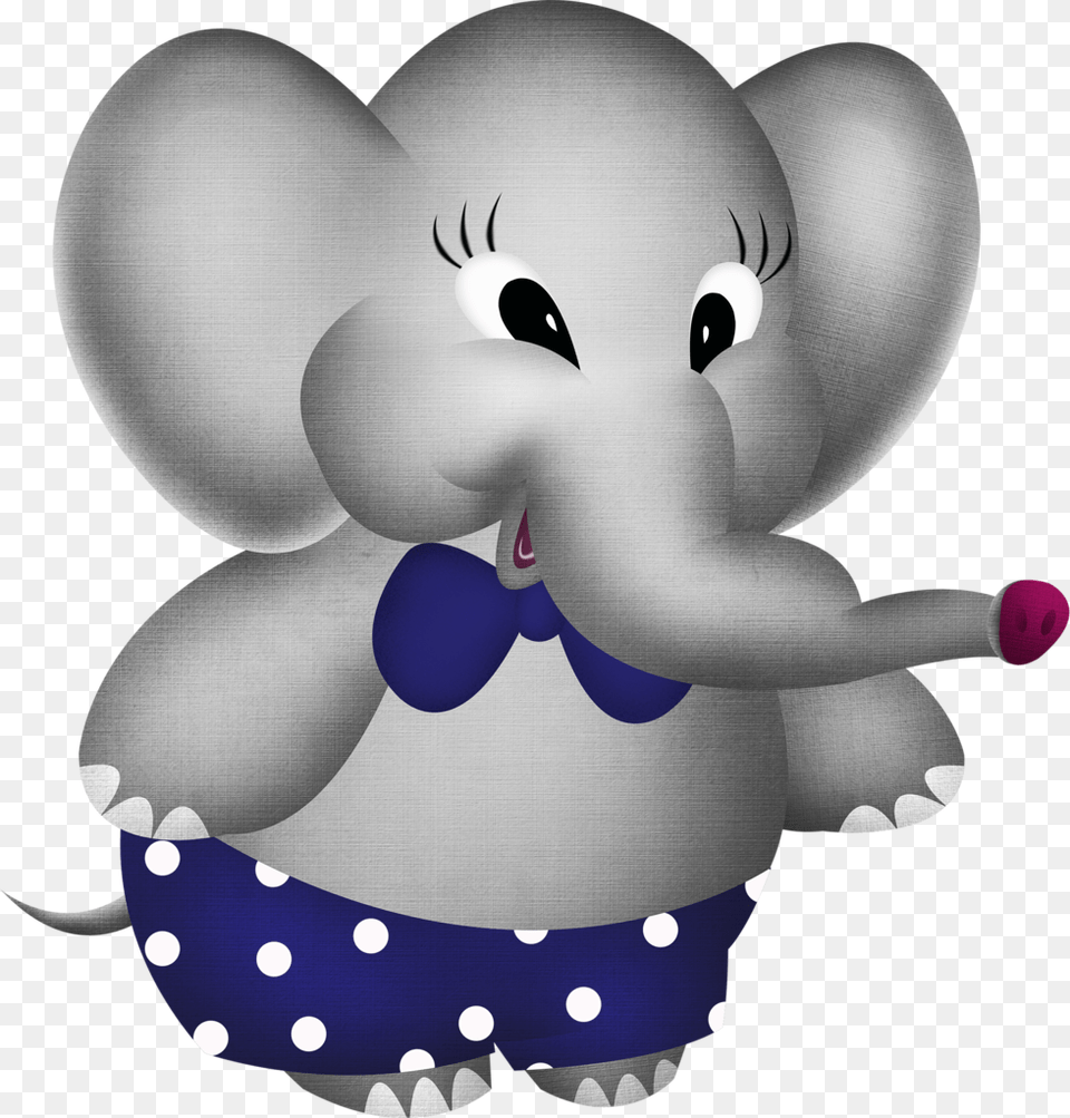 Cartoon Cute Baby Elephant Free Png