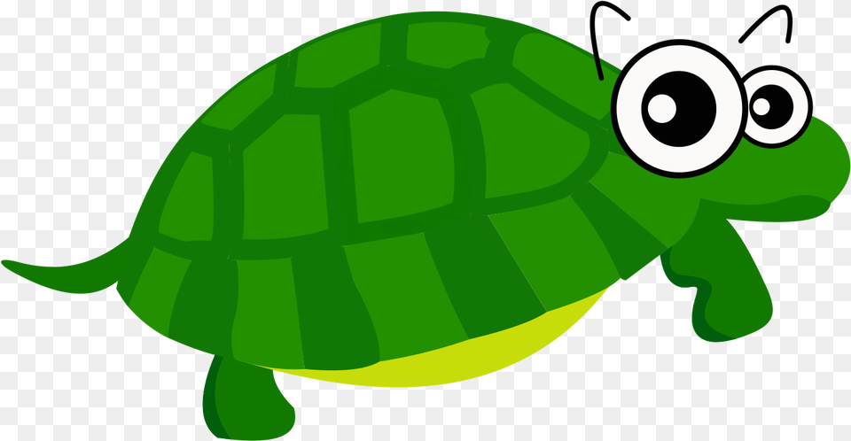 Cartoon Cute Underwater World Animal Element Design Cartoon, Green, Reptile, Sea Life, Tortoise Free Png Download