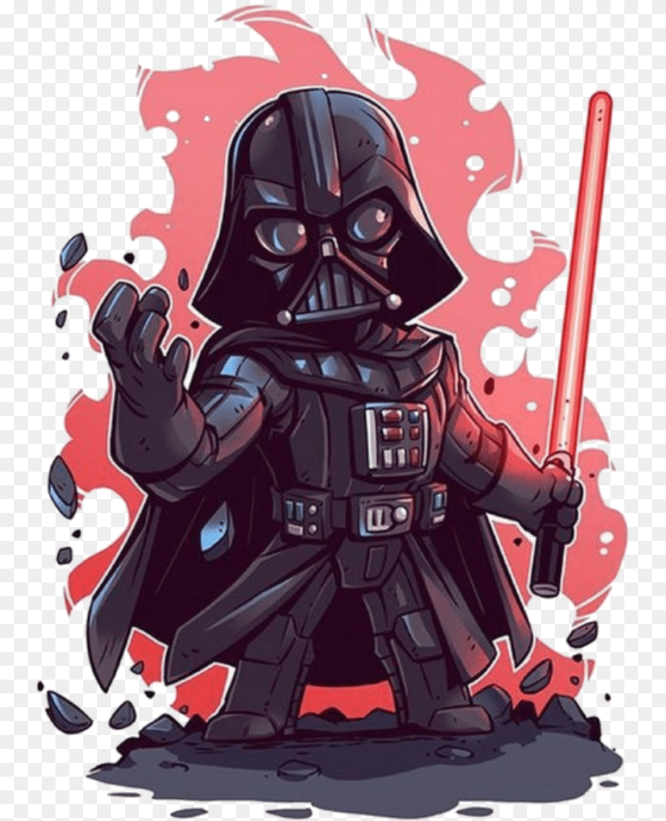 Cartoon Darth Vader Star Wars Star Wars Darth Vader Cartoon, Adult, Female, Person, Woman Png