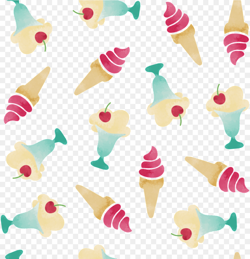 Cartoon De Fondo De Rojo Y Azul Ice Cream Ice Cream Fondo, Dessert, Food, Ice Cream, Animal Png