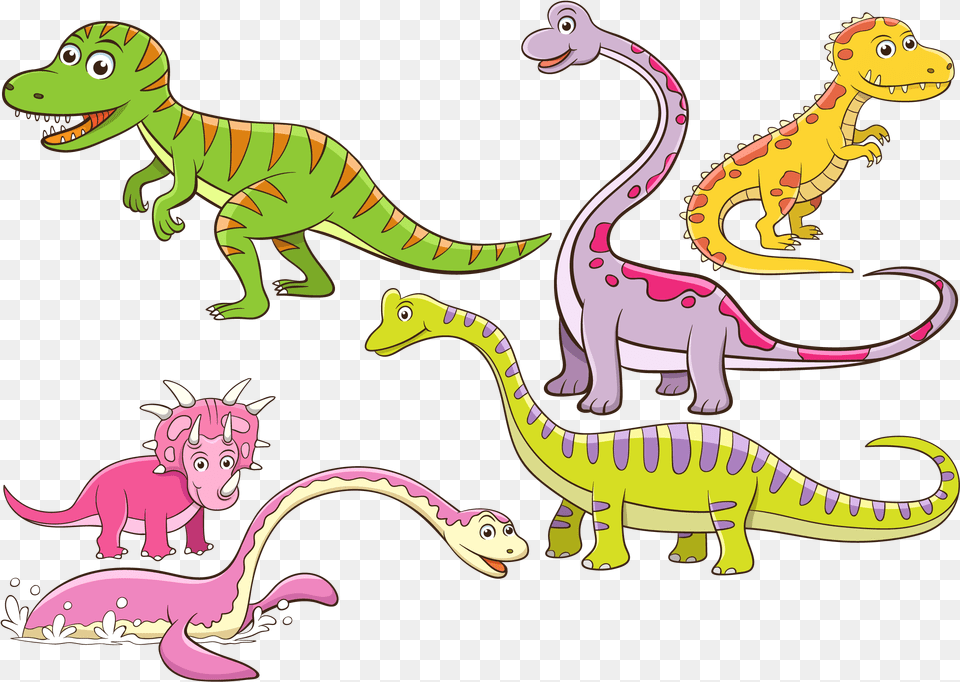 Cartoon Dinosaur Drawing Illustration Dinosaurios Dibujos, Animal, Reptile, T-rex Free Png