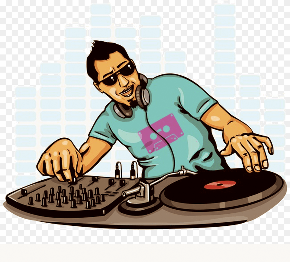 Cartoon Dj Picture Cartoon Dj, Adult, Female, Person, Woman Free Png Download