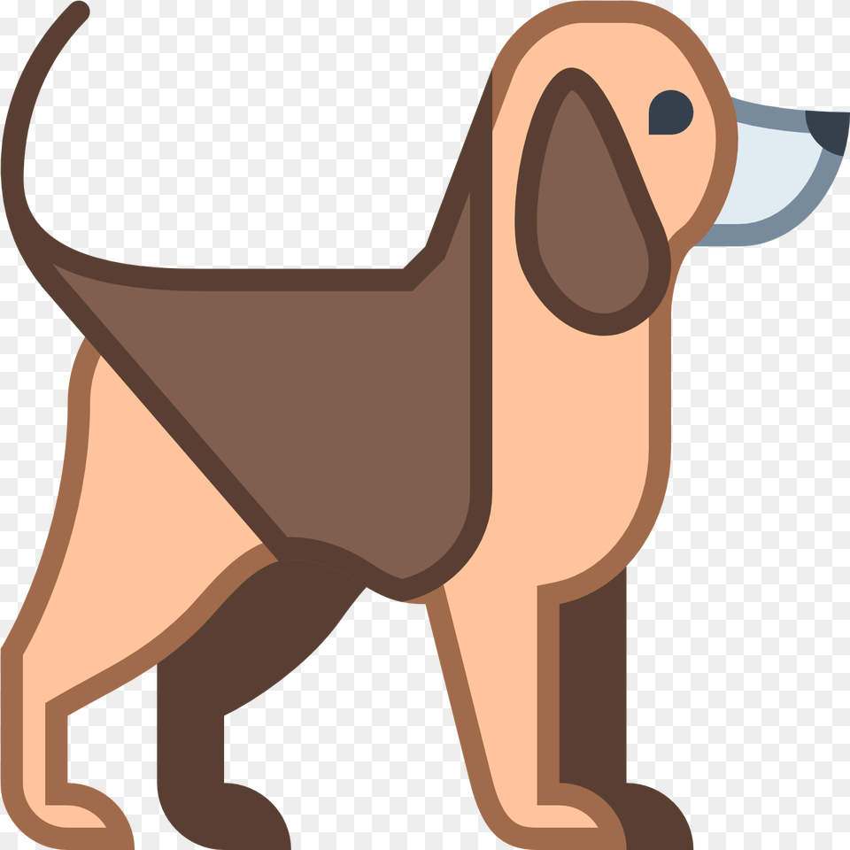Cartoon Dog Creative Commons Dog Cartoon Icon, Animal, Canine, Hound, Mammal Free Png Download