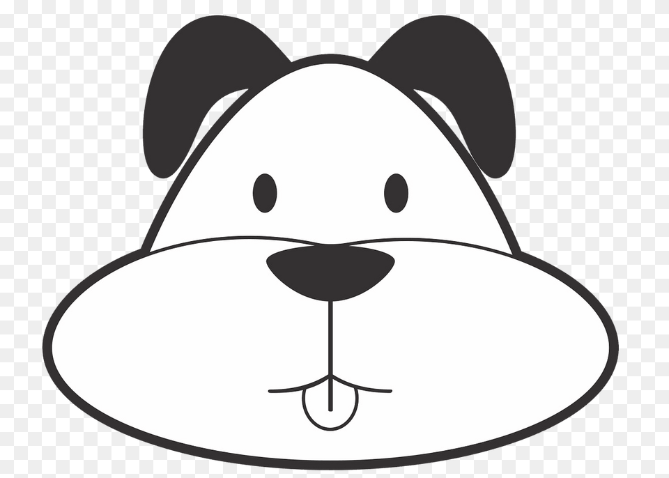 Cartoon Dog Face Clipart, Clothing, Hat, Lighting, Animal Free Transparent Png