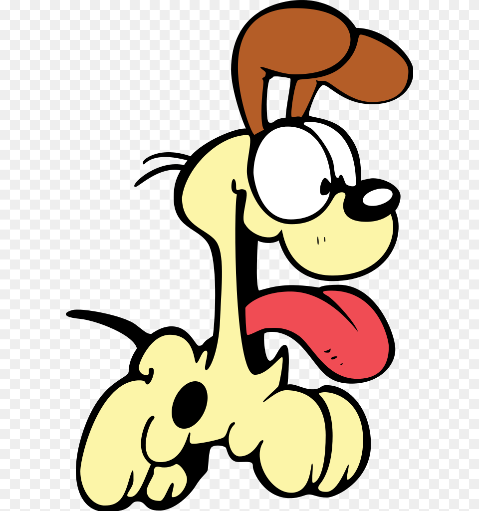 Cartoon Dogs From Garfield Odie Dogs Cartoon And Cats, Animal, Bear, Mammal, Wildlife Png Image