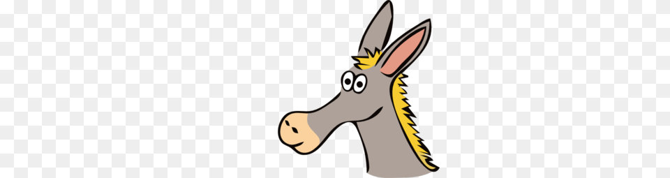 Cartoon Donkey Clip Art, Animal, Mammal, Wildlife Free Png Download