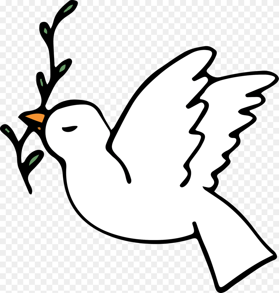 Cartoon Dove Clipart, Animal, Bird, Seagull, Waterfowl Png
