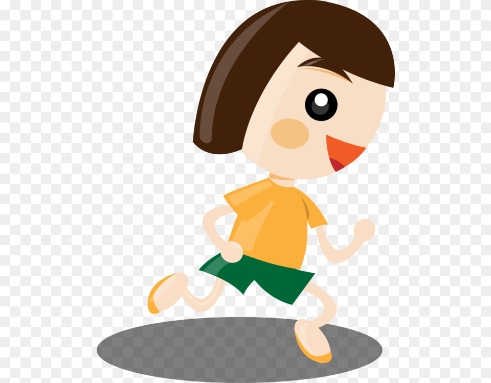 Cartoon Download Running Drawing Silhouette, Doll, Toy, Baby, Person Png Image