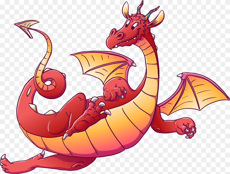 Cartoon Dragon Clipart Png Image