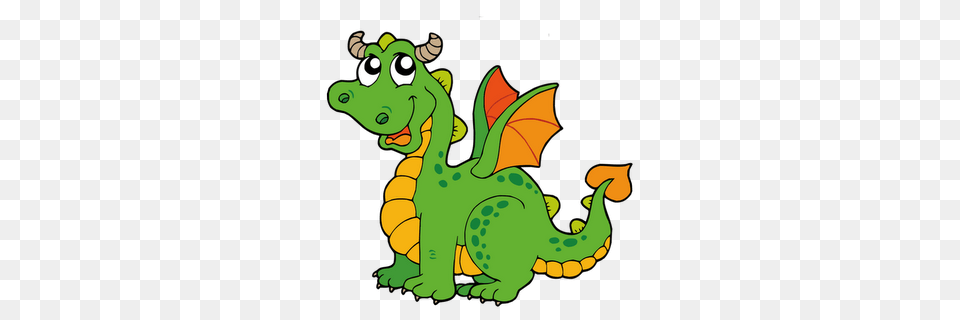 Cartoon Dragon Posted Png Image