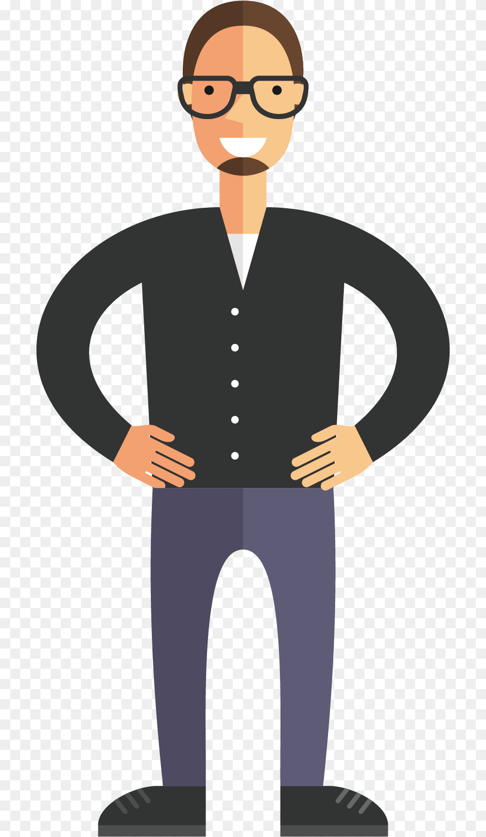 Cartoon Drawing Dessin Animxc3xa9 Animation Drawing Of Man Drawing Transparent Cartoon, Clothing, Sleeve, Long Sleeve, Male Free Png Download
