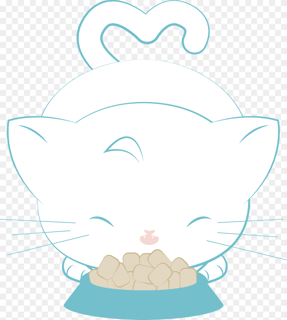 Cartoon Eating Cat Clipart, Piggy Bank, Baby, Person Png