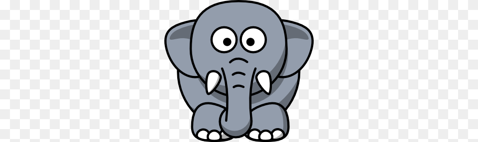Cartoon Elephant Clip Art, Animal, Mammal, Wildlife, Ammunition Free Png Download